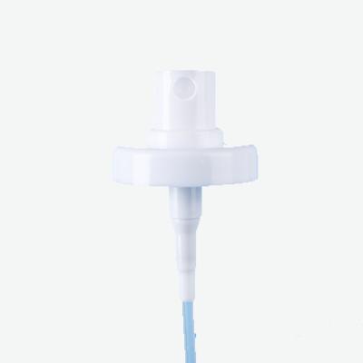 China Non Spill White Cosmetic Plastic Cap Fine Mist Spray Pump Sprayer For Airless Bottle Te koop