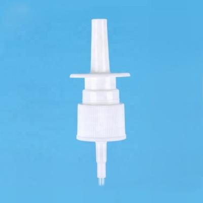 China Non Spill Medical Pump 20/410 Nose Care Nasal Mist Spray Pump Plastic Fine Cap Te koop