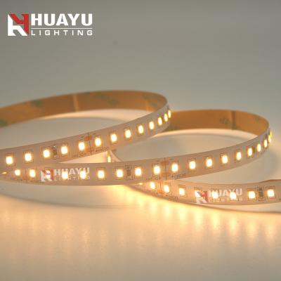 China Ultra Bright Desktop Warm White 24V 5 Meters And Contains 155lm/W 128 Pcs SMD 2835 LED LED Strip for sale