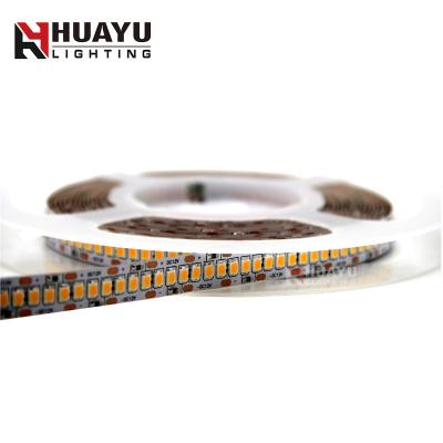 China Hot Selling Hotel 240leds/m 12V 24V SMD 2835 2700 at 6500K 19.2W Warm White Natural White Cool White Led Light Strip for sale