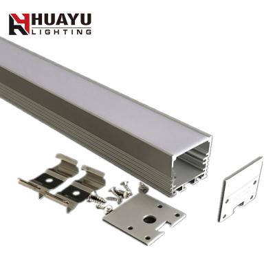 China Aluminum Wall Profile LED Channel For LED Strip Light , Aluminum Led Lighting Profile for sale