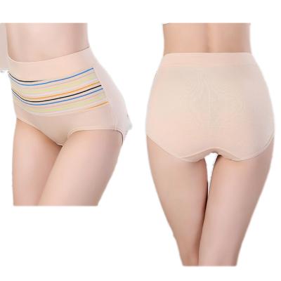 China Antibacterial Mid-Waist Briefs Lingerie Best Selling Big Quality Lace Women's Underwear High Waist Sexy Underwear Body Shaper Panties for sale