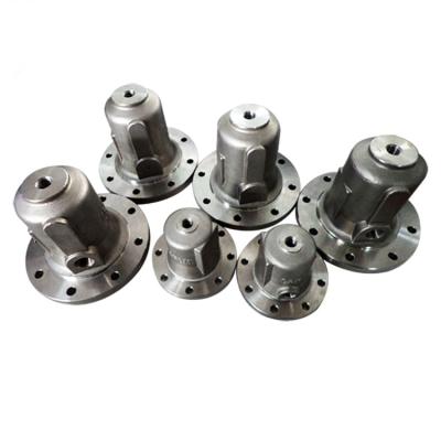 China Stainless Steel or Ductile Iron Investment Casting Valve Parts Stainless Steel Valve Cover Valve Base Pipe Fitting Part for sale