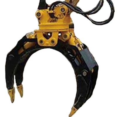 China Excellent performance with high durability. RTS 31-40 Ton Hydraulic Excavators New Technology Introduced Hydraulic Rotary Motor Grapple For Stones for sale