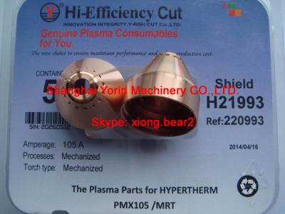 China 220993,220992,220798 shield for HYPERTHERM Powermax105 for sale