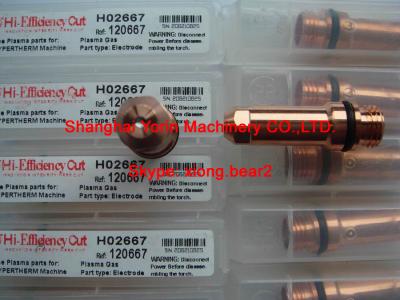 China 120667,020415 electrode for HYPERTHERM MAX200/HYSpeed HT2000 for sale