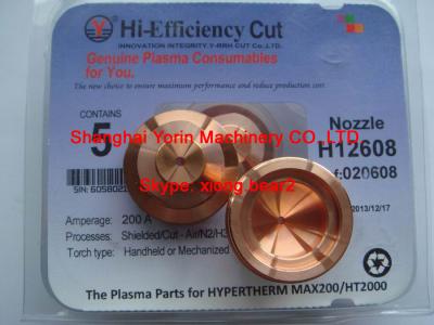 China 020608,120259,020611 nozzle for HYPERTHERM MAX200/HYSpeed HT2000 for sale