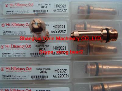 China 220021,120258,120547 electrode for HYPERTHERM MAX200/HYSpeed HT2000 for sale