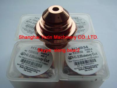 China 120934,120935 nozzle for HYPERTHERM HT4400 for sale