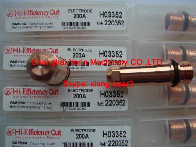 China 220352,220649 electrode for HYPERTHERM HPR260/HPR260XD for sale