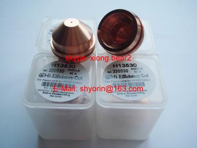 China 220530,220525 nozzle for HYPERTHERM HSD130 for sale