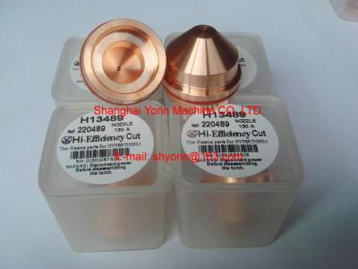 China 220489,220535,220492 nozzle for HYPERTHERM HSD130 for sale