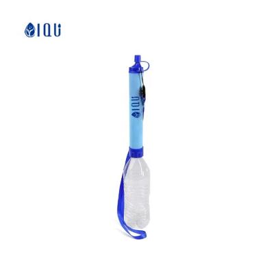 China Hotel Outdoor Portable Water Filter Straw Gear Suction Pipe Water Purifier Straw for Camping Hiking Emergency Survival Tool for sale