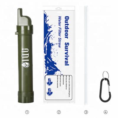 China Hotel Wholesale Portable Capacity Practical Outdoor Water water purifier for home outdoor life survival water filter purifier straw for sale