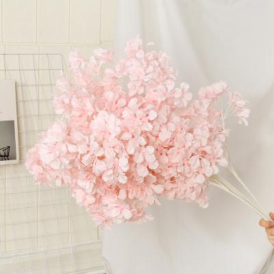 China Popular events decoration flowers Cherry Blossom living room studio wedding decoration simulation flower for sale