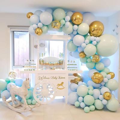 China Gift Toy Macaron Balloon Chain Suit Birthday Wedding Valentine's Day Decoration Party Supplies Combination Balloon for sale