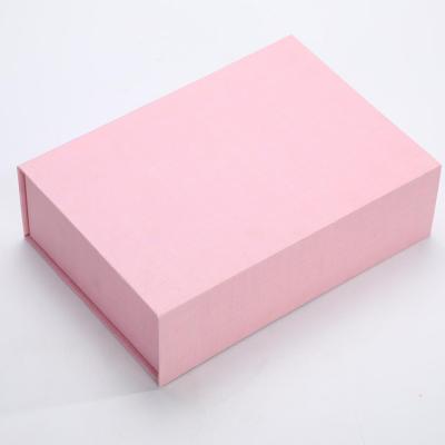 China Recycled Materials Valentine's Day Gift Box Custom Flip With Hand Dress Accessories Cosmetic Packaging Box for sale