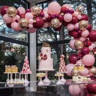 China Christmas Gift Toy Wholesale Birthday Wedding Decorations Chrome Bag Latex Party Shiny Metallic Balloons for sale