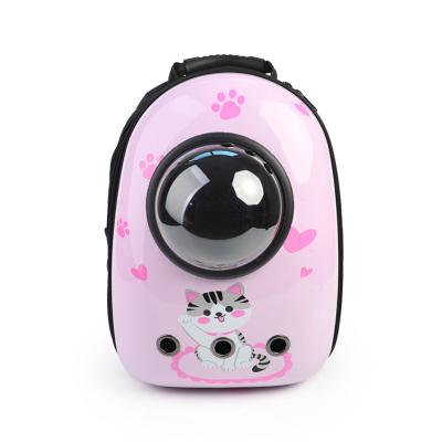 China High Quality Soft Breathable Cloth Travel Oxford Capsule Cat Small Dog Pet Backpack Carrier for sale