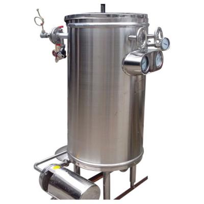 China Super High Temperature Coil Type 500L/H Steam Milk Plant Sterilizer Te koop