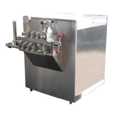 China Factory Food Industry Use 1500L/H High Pressure Homogenizer Machine For Milk en venta