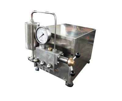 China Factory Small Scale 30L/H Milk Use Lab Industrial Homogenizer for sale