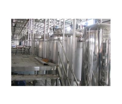 China Full Set 500L/H Yogurt Processing Plant Full Automatic Apricot Yogurt Processing Line Te koop