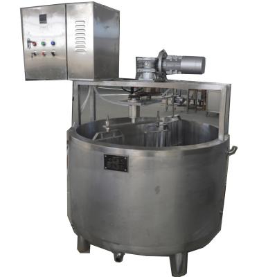 China Sanitary 50-10000L electric cheese food and steam cheese vat for sale for sale