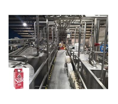 中国 Factory PROTEIN SOYBEAN MILK PROCESSING MACHINES NUTRIENT SOYBEAN MILK LINE 販売のため