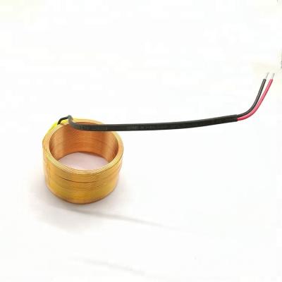 China custom copper coil inductance coil jc copper coil with lead wire for electronic toy for sale