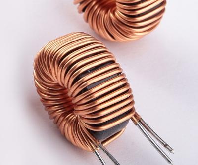 China Custom  toroid inductor 470uH wire wound toroidal choke coil inductor 0.5MM wire 3A S065125 for sale