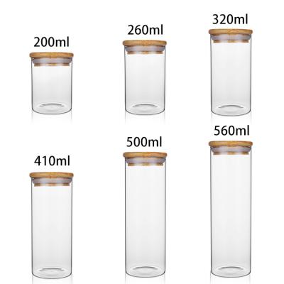 China Freshness Preservation Food Storage Canister for Kitchen and Pantry Organization and Storage with Bamboo Lid for sale