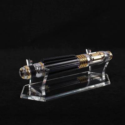 China Wholesale Eco-friendly Clear Stand Laser Acrylic Lightsaber Display Stand Base Samurai Sword Storage Rack for sale