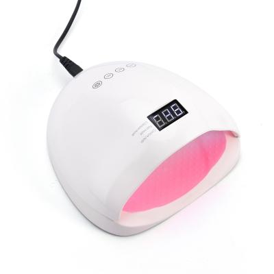 China 2021 DD-uv1 Nail Kit With Uv Lamp Wholesale Private Label Cordless Rechargeable 48W Gel UV Led Nail Lamp for sale