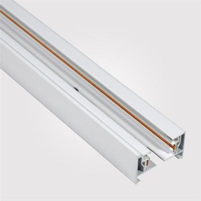 China Factory Direct Selling Modern Aluminum Copper PC LED Material Line System Light Rail 4 Wire LED Track Rail for sale