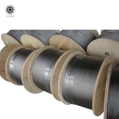 China Construction 17*7 FC 6-32MM Wire Rope For General Industry For General Purpose Standard General Wire Rope for sale