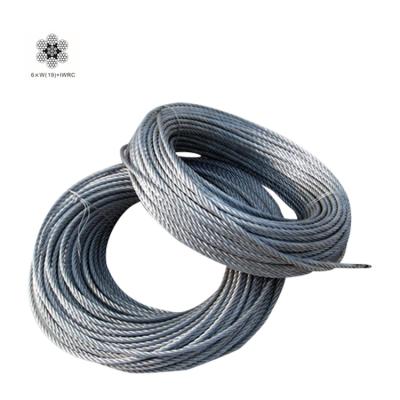 China Construction 6*W (19) IWRC Wire Rope For General Industry For General Purpose Standard Stainless Steel Wire Rope 6mm for sale