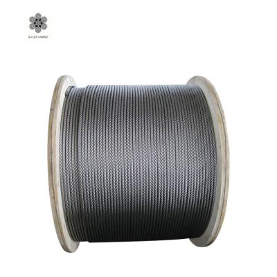 China General industry construction wire rope 6*37 FC 5mm-32mm for general purpose standard general wire rope for sale