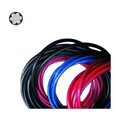 China Construction Professional Standard Galvanized Steel Wire Rope Plastic Coated Steel Wire Rope Steel Wire Rope for sale