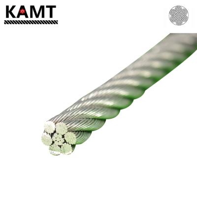 China Construction 304 /316 Stainless Steel Wire Rope 7*19 Lifting Structure 2.5mm-12.7mm Diameter Guardrail for sale