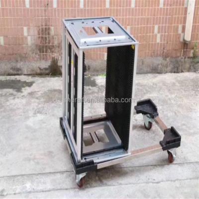 China SMT Antistatic PCB storage trolley ESD PCB Circulation Cart  ESD PCB Trolley for sale