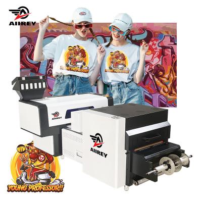 China Fabriek heet-Verkoopt de Nieuwe Snelheid die van de Printerdouble head high van Dtf A2 van de T-shirtdruk Bestrooiend het Verwarmen Printer Rolling Te koop