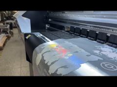 Automatic 1.8*3.5m 3200 DTF Film Printer CMYK W Customized Color