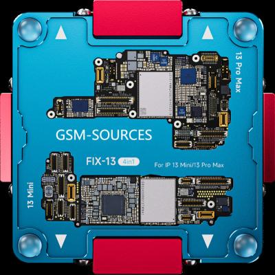 China GSM-SOURCES FIX-13 Mobile Phones iSocket Tester Fixture For iPhone 13/13mini 13pro 13Promax Middle Layered Motherboard Test for sale