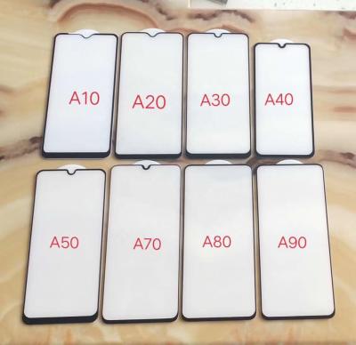 China Can be Folded in Half Tempered Glass 9H Full Screen Protector for Samsung a60 A9 A91 A10 A20 A30 A40 A50 A70 A80 A90 for sale