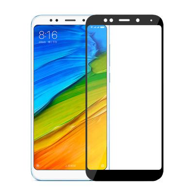 China Can be Folded in Half Full Coverage 9H Tempered Glass Screen Protector for xiaomi redmi note 5 pro screen protector for redmi note 5 screen protector for sale