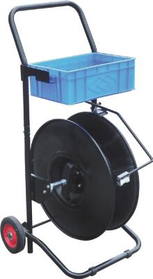 China PP Polyester PET Strapping Dispenser Mobile Strapping Trolley Dispenser for sale