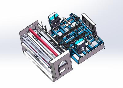 China Flexible Intelligent Textile Roll Packing Machine PLC Control System for sale