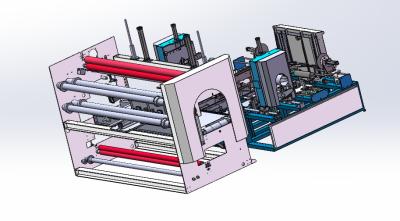 China Máquina de embalagem automática de rolos de tecidos de película PE Máquina de embalagem de filme de alongamento à venda