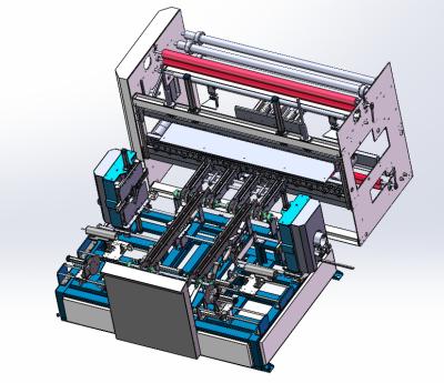 China Multifunctional Tubular Automatic Fabric Roll Packing Machine Tight Seal for sale